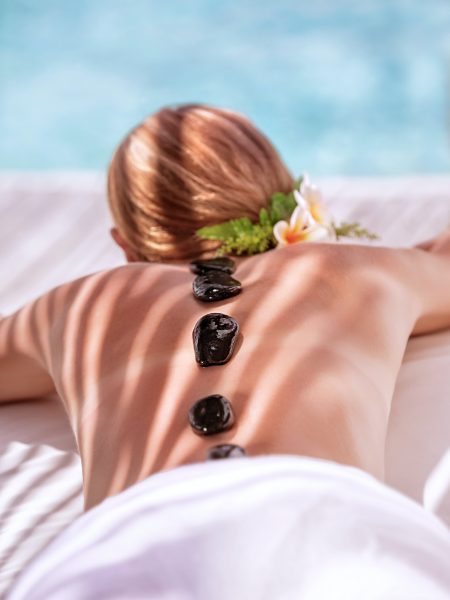 Hot stone massage